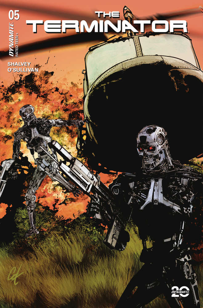 Terminator #5 Cover H 10 Copy Variant Edition Staggs Foil