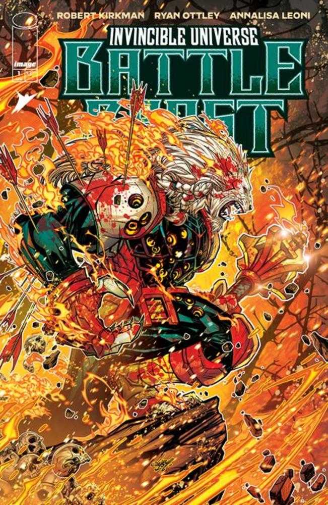 Invincible Universe Battle Beast #1 Cover G 1:100 Jonboy Meyers Foil Variant