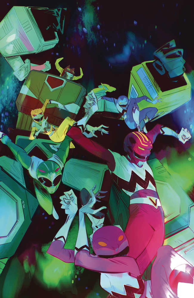 Power Rangers Prime #5 Cover E 1:10 Variant Edition Simeone