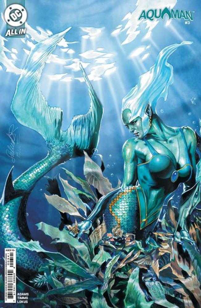 Aquaman #3 Cover F 1 in 25 Salvador Larroca Card Stock Variant