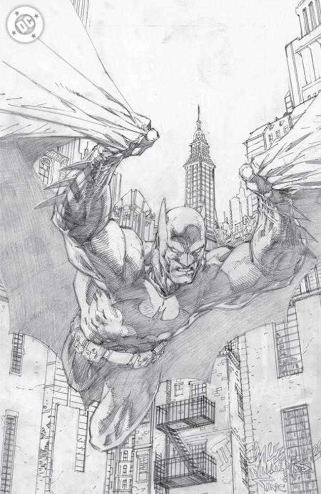 Batman #158 Cover O Inc 1:250 Jim Lee Pencils Virgin Card Stock Variant
