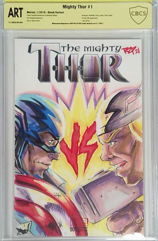 Mighty Thor #1 - CBCS Yellow Label Art