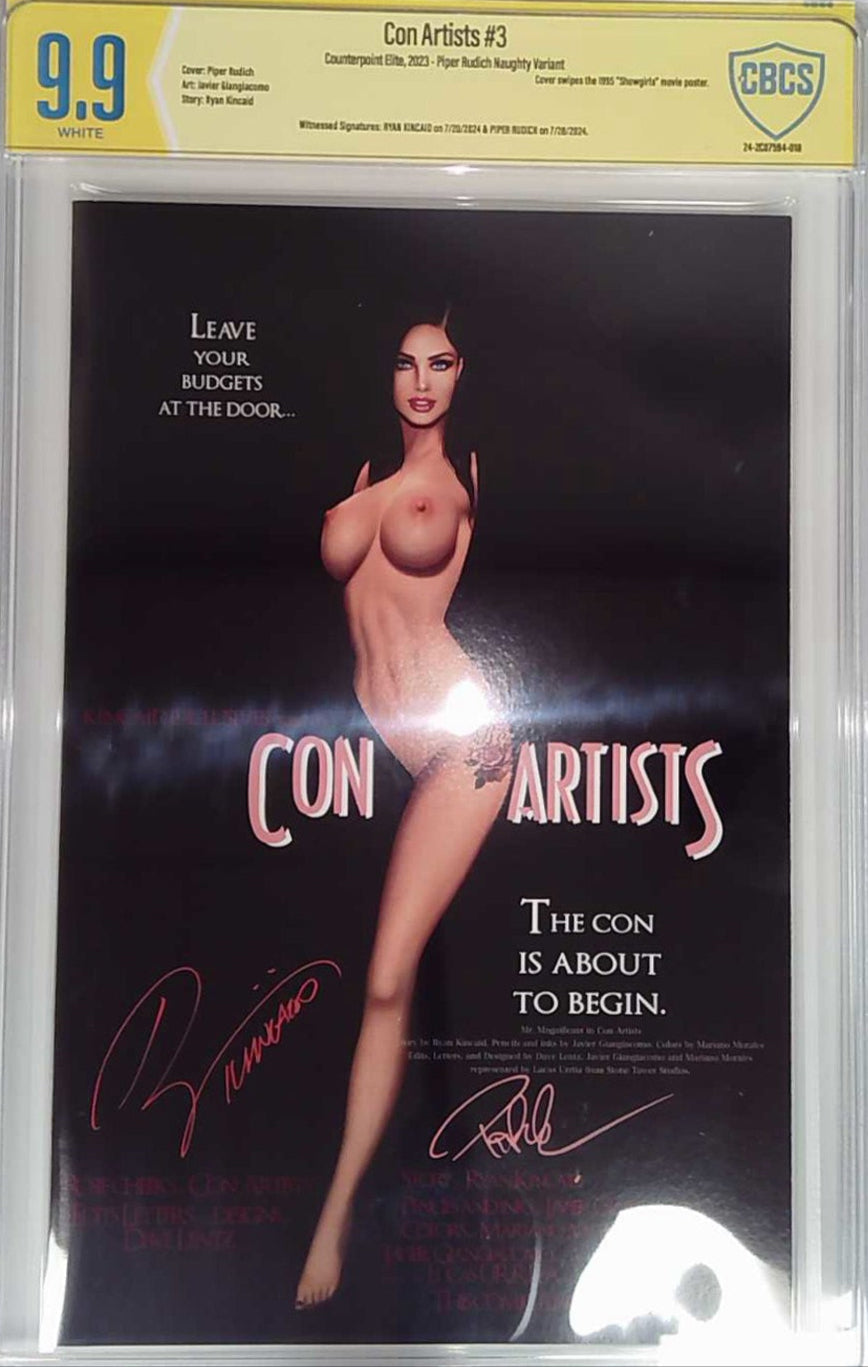 Con Artists #3 CBCS Yellow Label 9.9