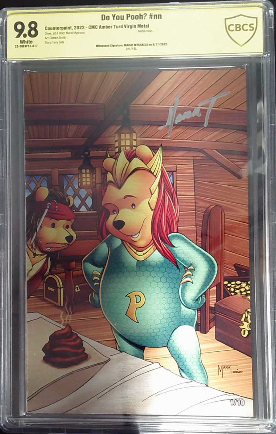 Do You Pooh? #nn CBCS Yellow Label 9.8 CMC Amber Turd Virgin Metal