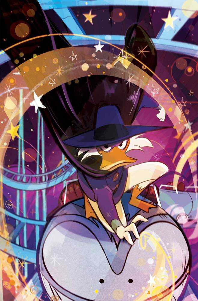 Darkwing Duck #1 Cover W 7 Copy Foc Variant Edition Baldari Foil Virgin (