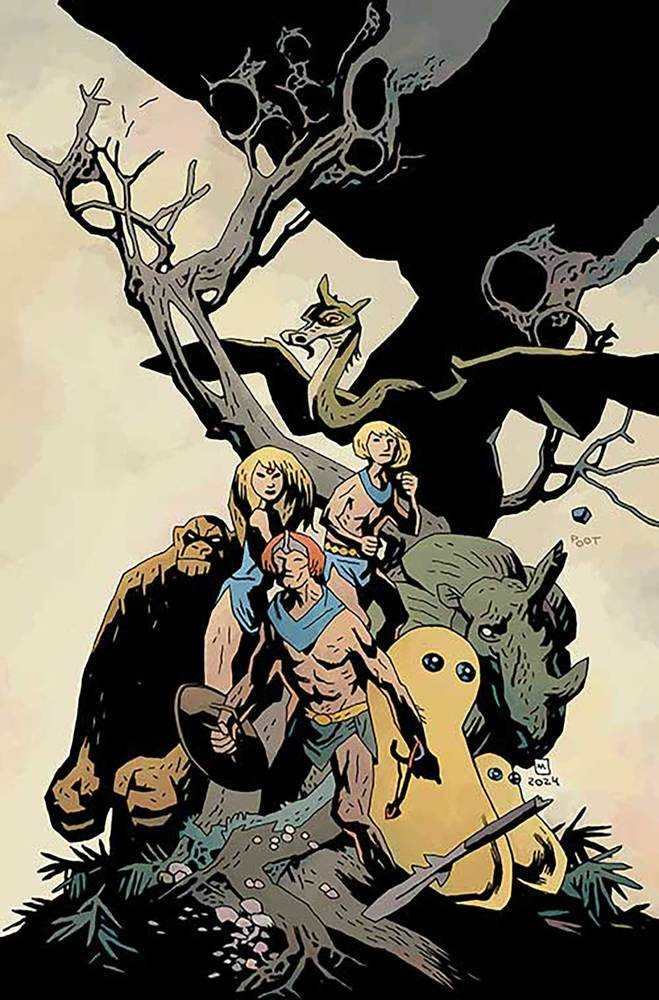 Herculoids #1 Cover Zg 15 Copy Foc Variant Edition Mignola Foil Virgin (C