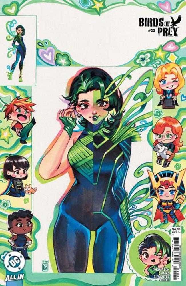 Birds Of Prey #20 Cover C Rian Gonzales Card Stock Variant