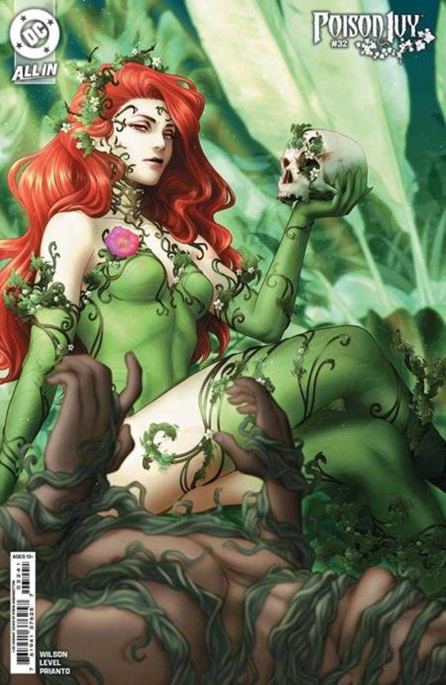 Poison Ivy #32 Cover E 1:25 Robin Zombie Higginbottom Card Stock Variant