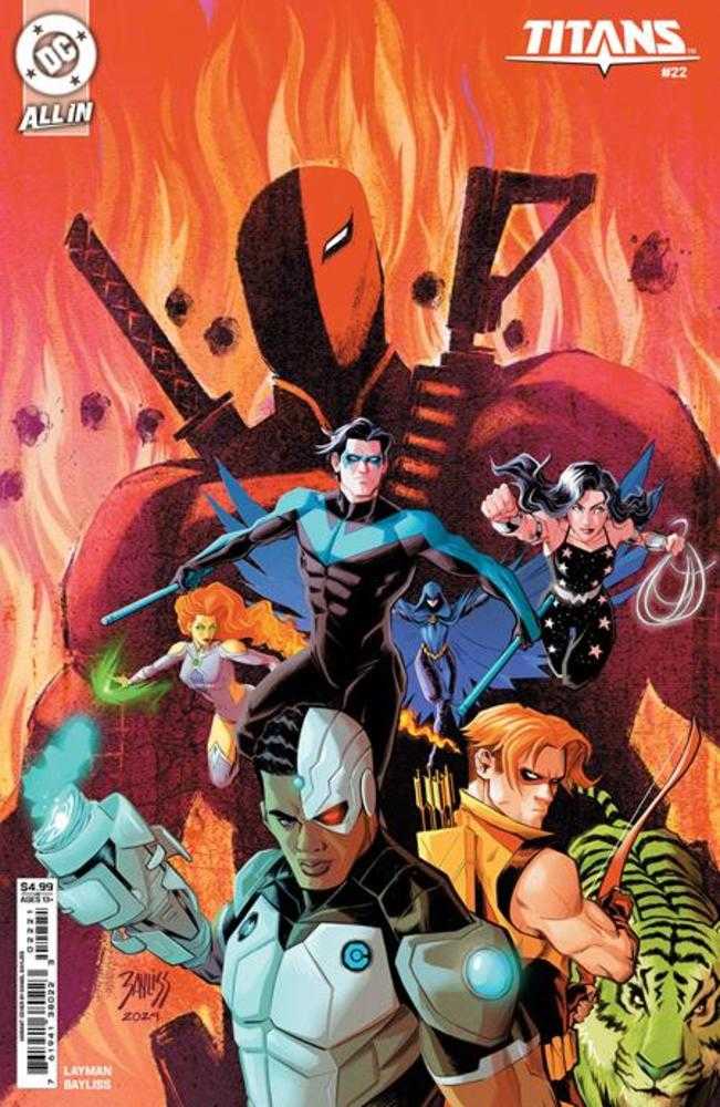 Titans #22 Cover C Daniel Bayliss Card Stock Variant