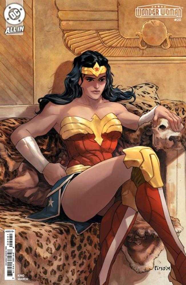 Wonder Woman #20 Cover D 1:25 Tirso Card Stock Variant