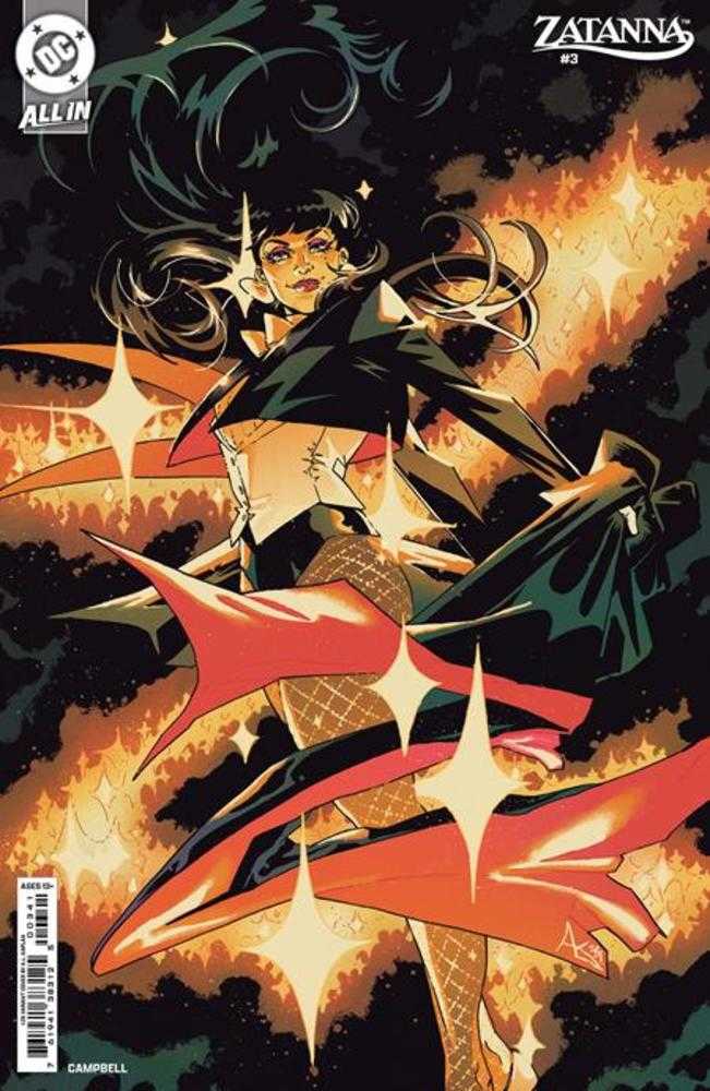 Zatanna #3 (Of 6) Cover D 1:25 Al Kaplan Card Stock Variant