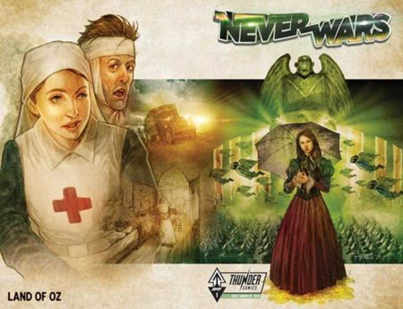 Neverwars #1 (Of 9) Cover B 1:5 Erwin Arroza Unlock Wraparound Variant