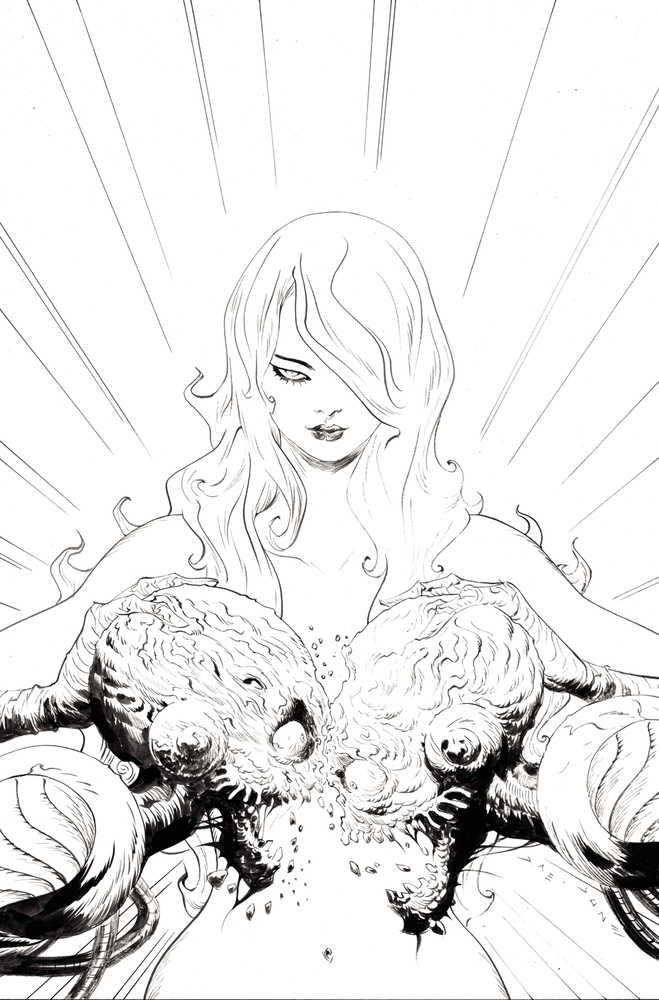 Red Sonja Attacks Mars #3 Cover G 1:15 Variant Edition Lee Line Art Virgin