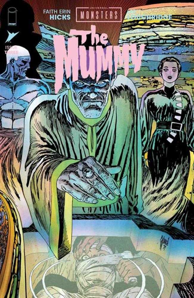 Universal Monsters The Mummy #3 (Of 4) Cover C 1:10 Guillem March Connecting Variant