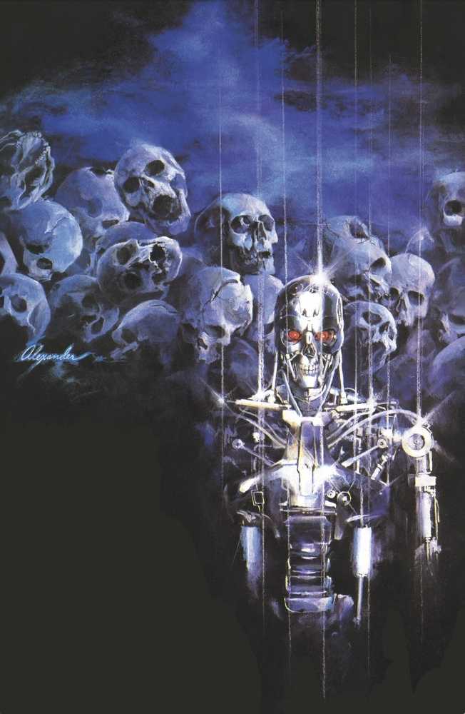 Terminator #6 Cover R Foc 1:7 Variant Edition Ross Icon Virgin Foil