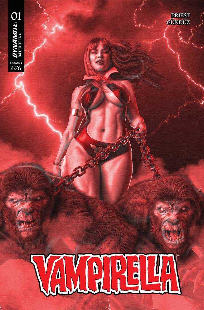 Vampirella (2025) #1 Cover Zf Foc 1:10 Variant Edition Spears Red