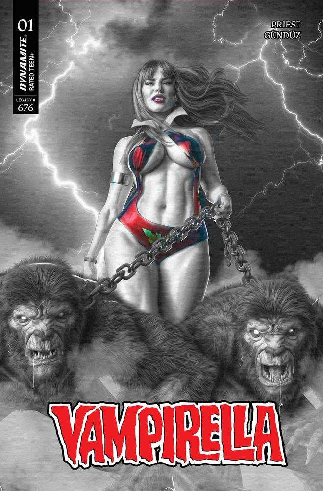 Vampirella (2025) #1 Cover Zh Foc 1:20 Variant Edition Spears Noir