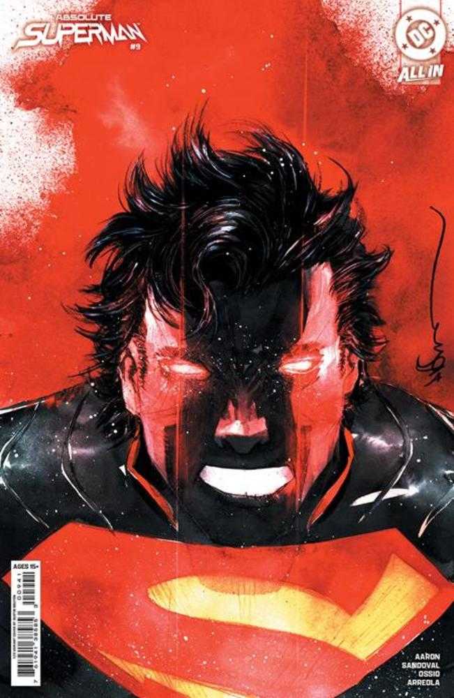 Absolute Superman #9 Cover D 1:25 Dustin Nguyen Card Stock Variant