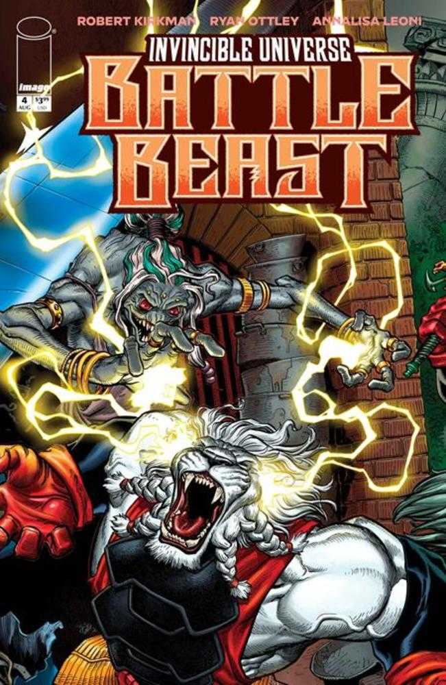 Invincible Universe Battle Beast #4 Cover C 1:10 Ej Su Connecting Variant