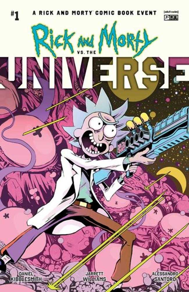 Rick And Morty vs The Universe #1 (Of 4) Cover E 1:10 Flops Interlocking Variant