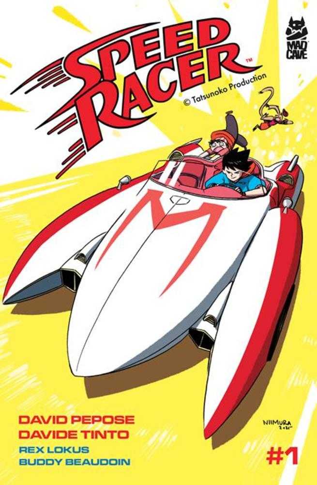 Speed Racer #1 Cover H 1:20 Ken Nimura Unlock Variant