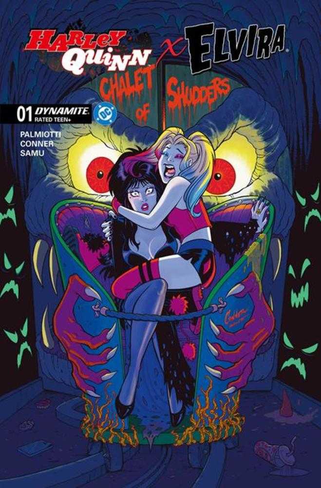 Harley Quinn X Elvira #1 Cover M 1:10 Amanda Conner Original Variant