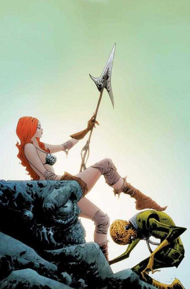 Red Sonja Attacks Mars #4 (Of 4) Cover L 1:10 Jae Lee Full Art Variant