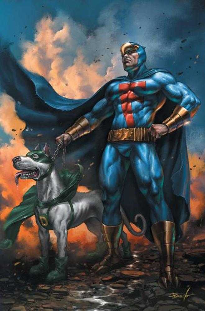 Blue Falcon & Dynomutt #1 Cover F Lucio Parrillo Foil Full Art Variant