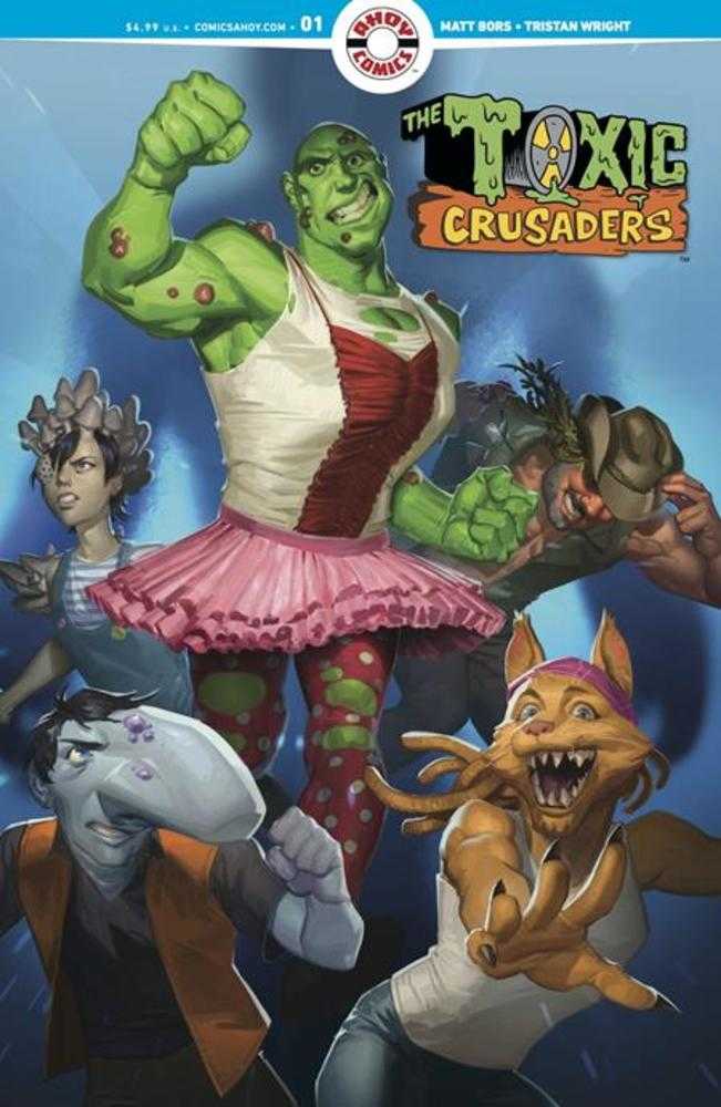 Toxic Crusaders #1 (Of 5) Cover B 1:3 Ar Sullivan Unlock Variant (Mature)