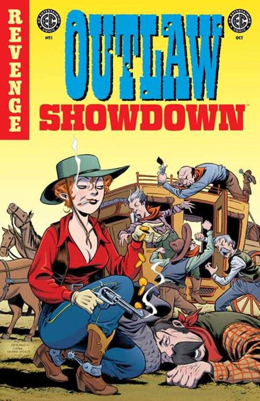 EC Outlaw Showdown #1 Cover D 1:10 Shawn Mcmanus EC Homage Variant