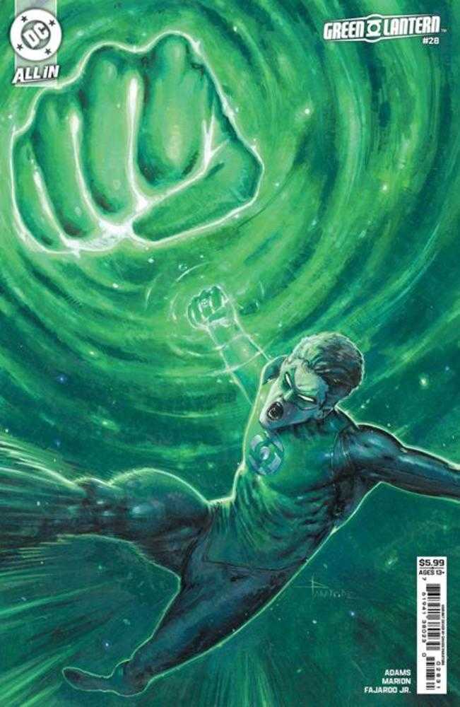 Green Lantern #28 Cover C Davide Paratore Card Stock Variant