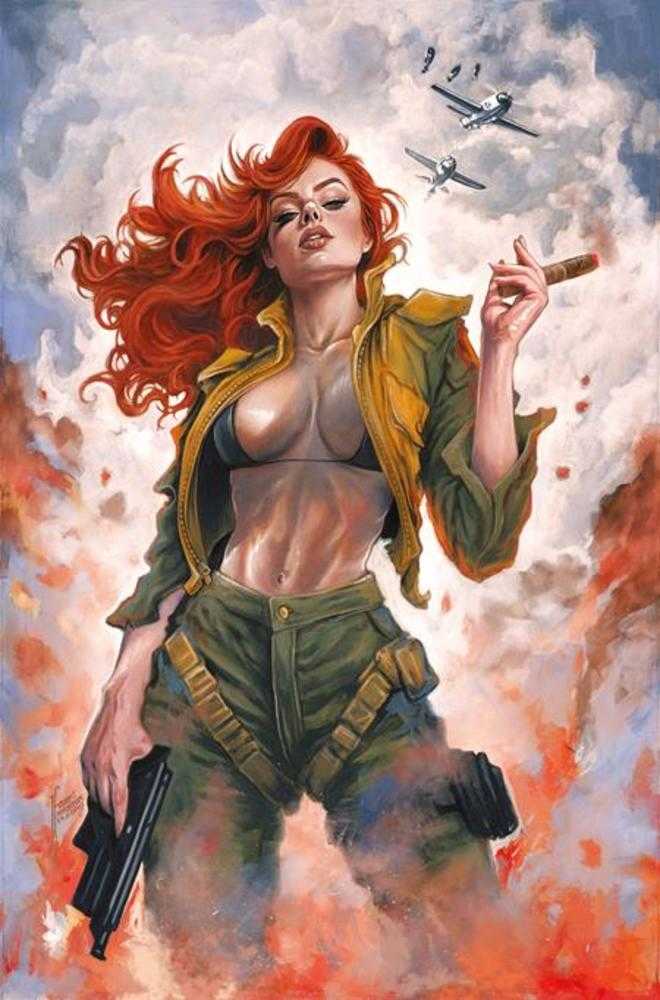Heat Seeker Exposed A Gun Honey Series #1 (Of 4) Cover N Sdcc Exclusive Tehani Farr Full Art Variant (Mature) Limited To 600 Copies Allocations May Occur