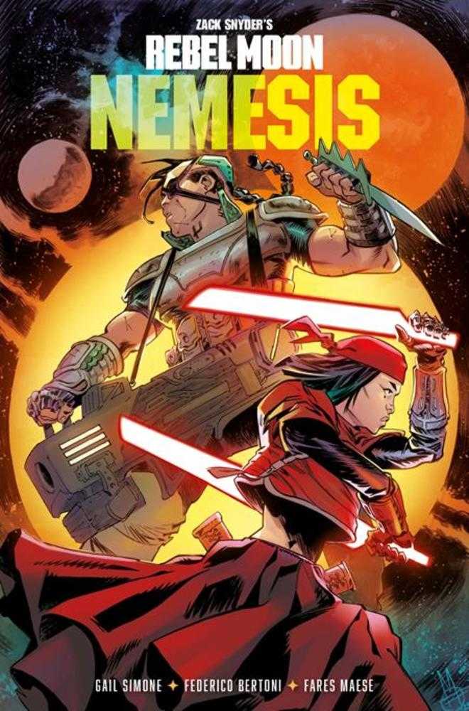 Rebel Moon Nemesis #4 (Of 4) Cover B Frank Mazzoli Variant