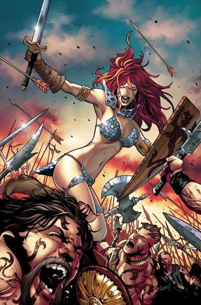 Sonja Reborn #3 Cover G 1:10 Greg Land Full Art Variant