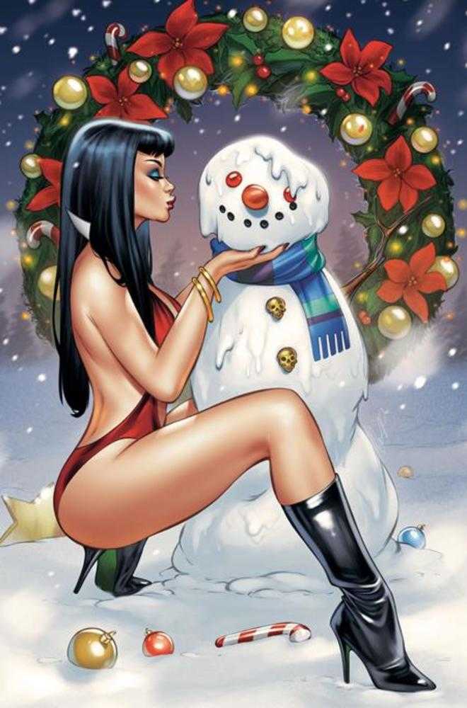 Vampirella #10 Cover H 1 in 10 Elias Chatzoudis Full Art Variant