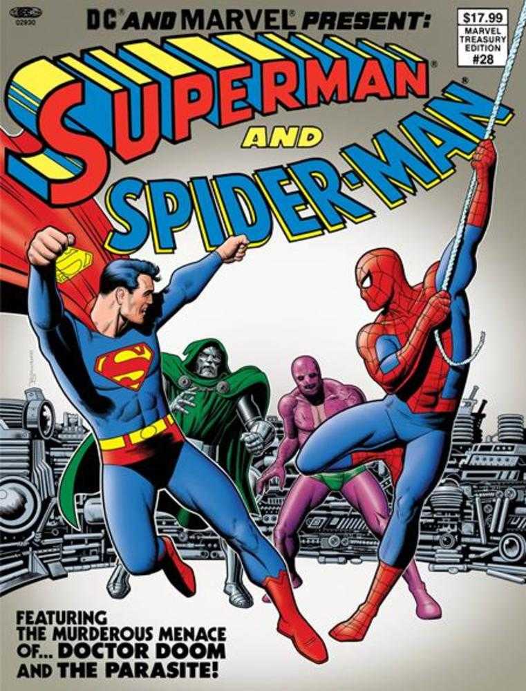 DC And Marvel Present Superman And Spider-Man (Marvel Treasury Edition #28) #1 Facsimile Edition Cover B Brian Bolland Variant