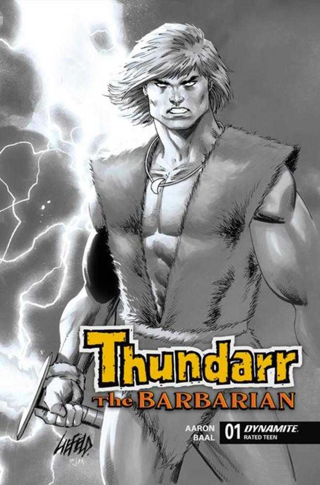 Thundarr The Barbarian #1 Cover M Inc 1:15 Rob Liefeld Line Art Variant