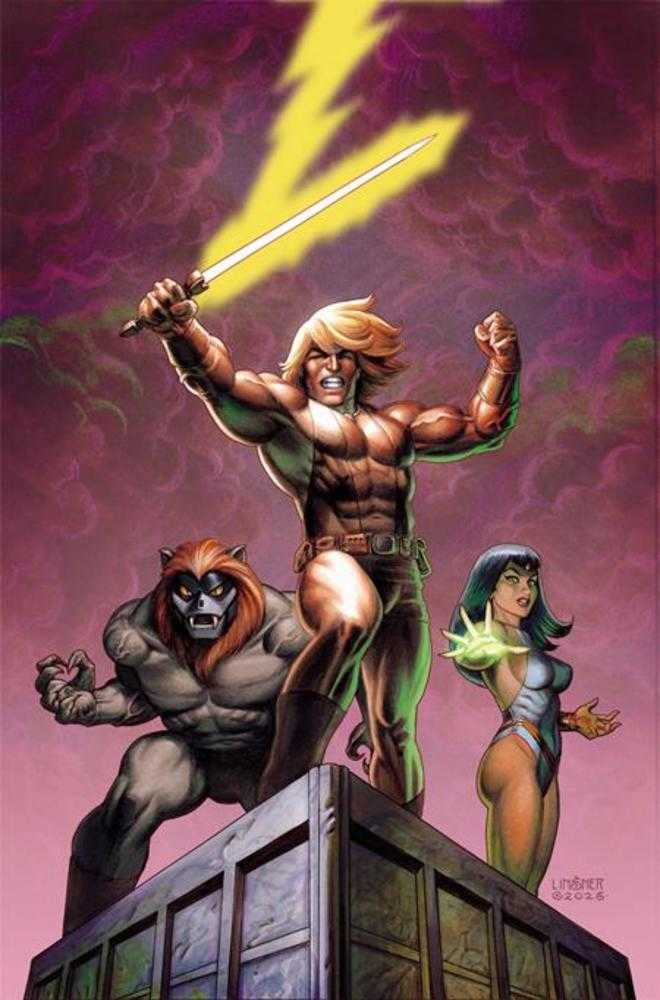 Thundarr The Barbarian #1 Cover O 1 in 25 Joseph Michael Linsner Line Art Full Art Variant