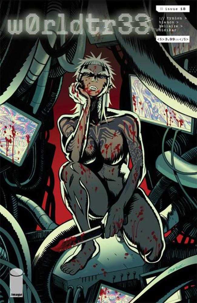 W0 Rldtr33 #18 Cover B 1:10 Dylan Burnett Variant (Mature)