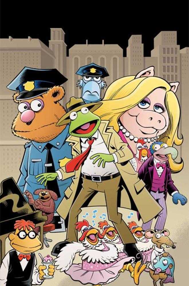 Muppets Noir #1 Cover I 1:25 Roger Langridge Full Art Variant