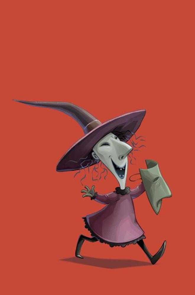 Tim Burtons The Nightmare Before Christmas The Shiver Of Christmas Town #2 Cover F 1 in 10 Disney Library Full Art Variant