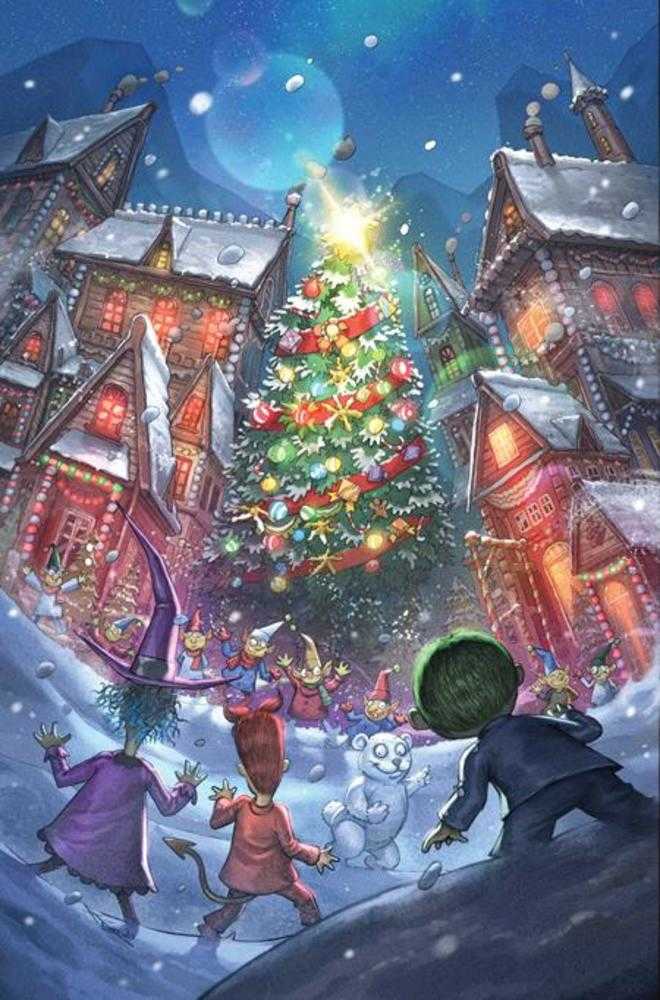 Tim Burtons The Nightmare Before Christmas The Shiver Of Christmas Town #2 Cover G 1 in 10 Alan Quah Full Art Variant