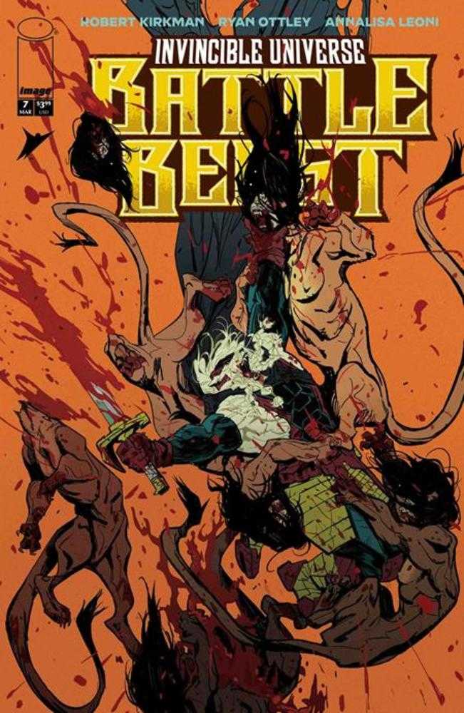 Invincible Universe Battle Beast #7 Cover D 1 :25 Rossi Gifford Variant