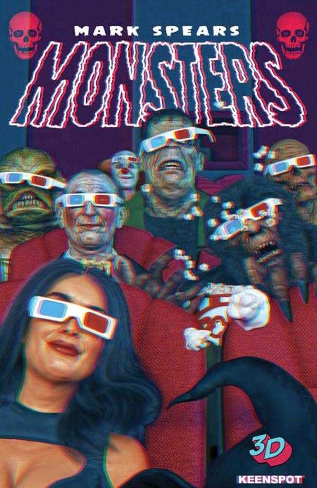 Mark Spears Monsters #9 Cover D Mark Spears Monsters Matinee 3-D Variant