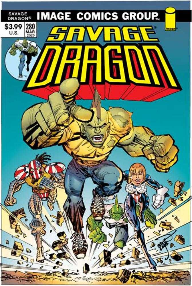 Savage Dragon #280 Cover B Erik Larsen 70's Trade Dress Variant (Mature)