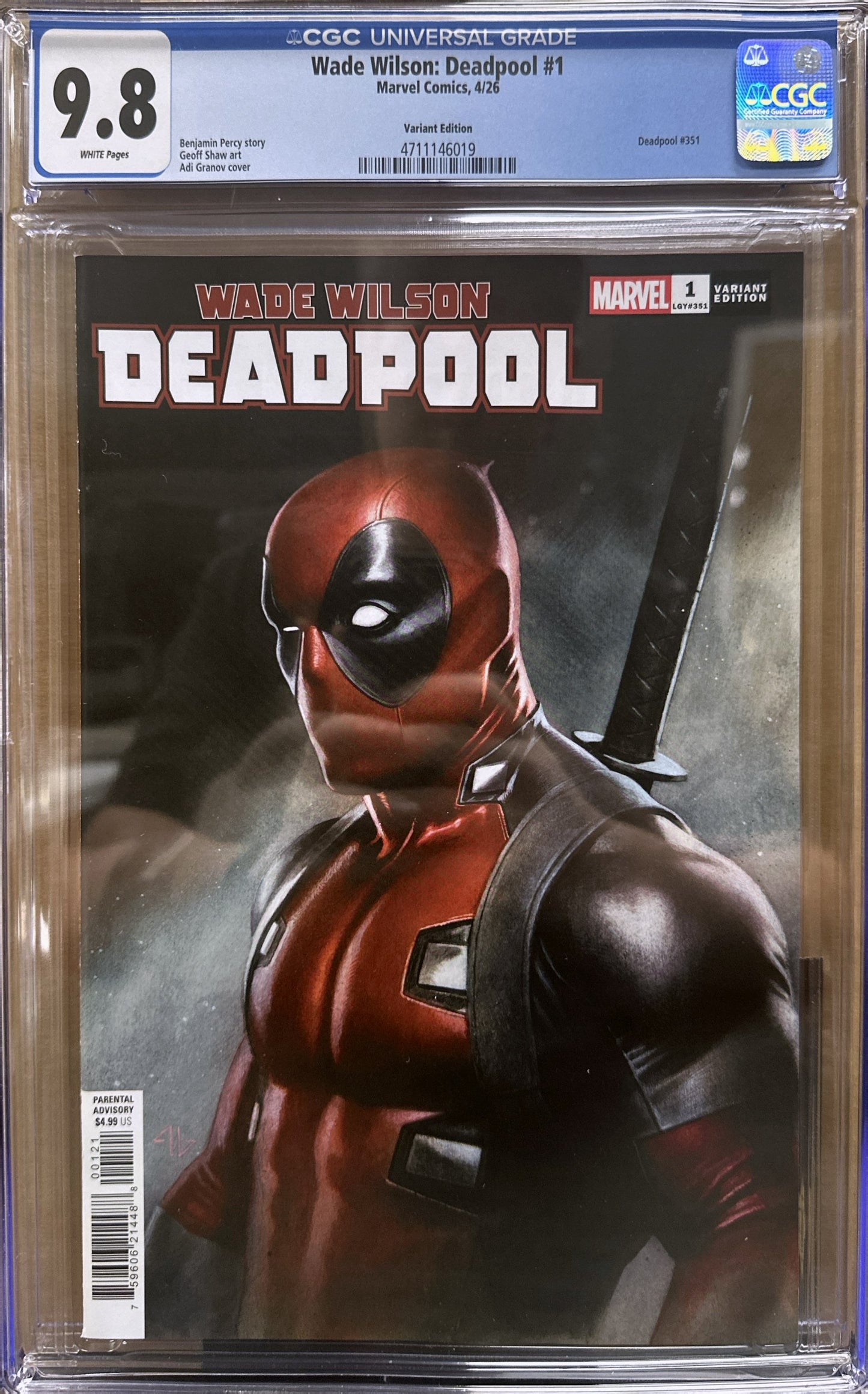 Wade Wilson: Deadpool #1