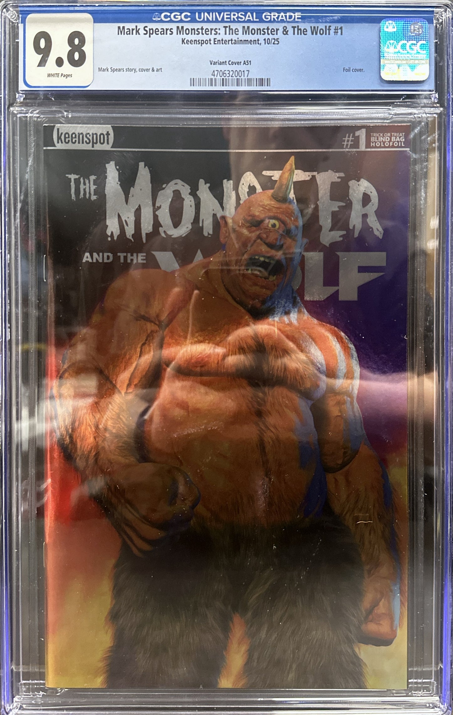 Mark Spears Monsters: The Monsters & The Wolf #1