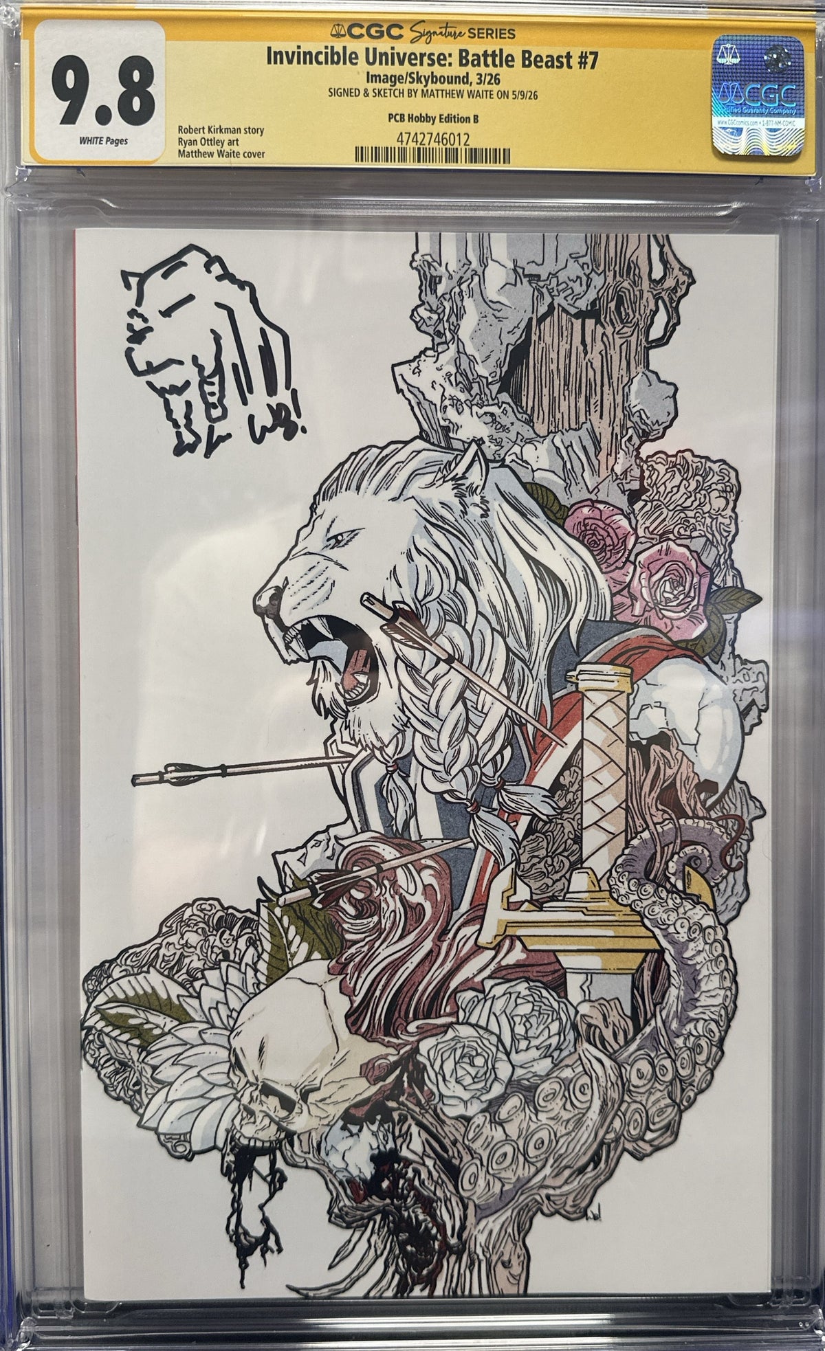 Invincible Universe: Battle Beast #7 CGC 9.8