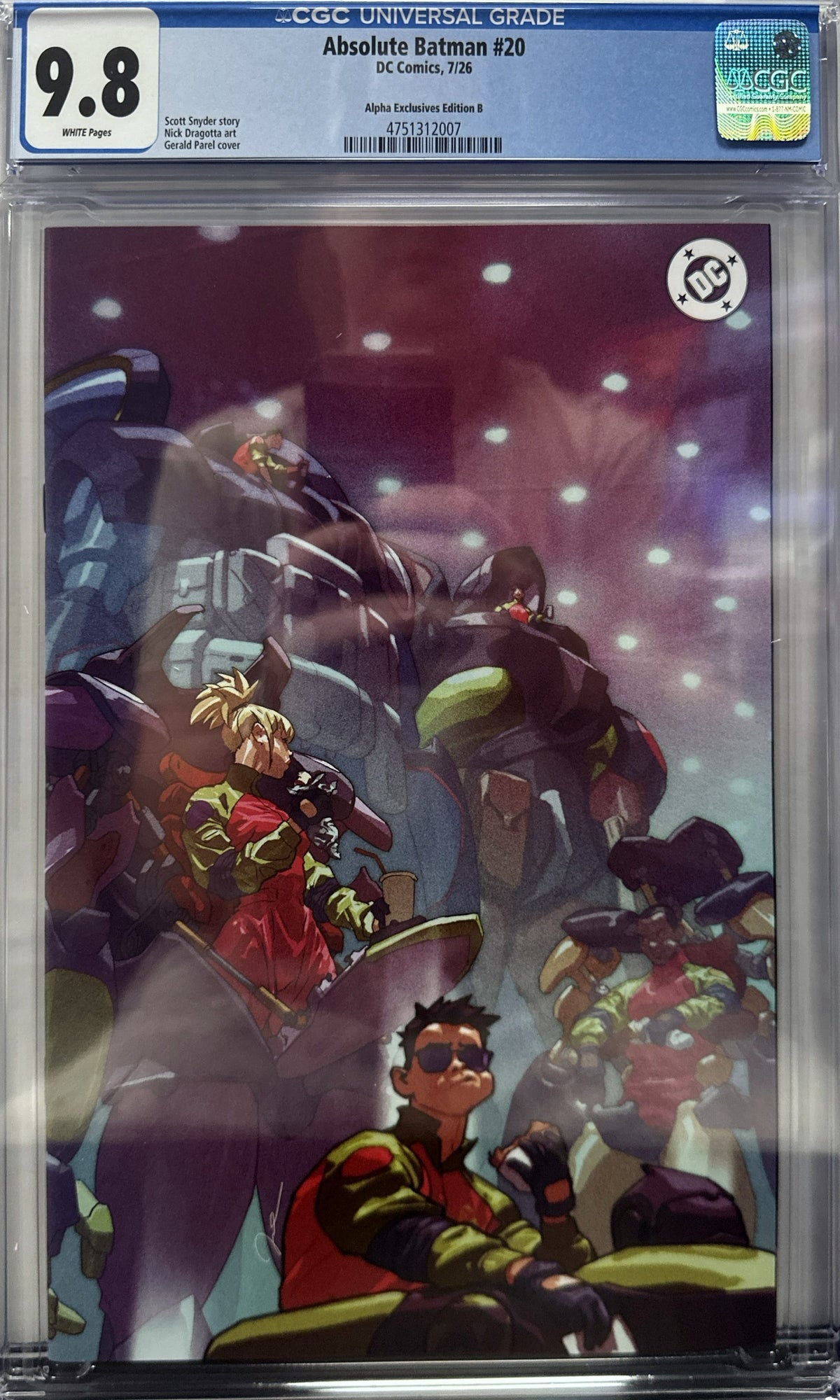 Absolute Batman #20 CGC 9.8