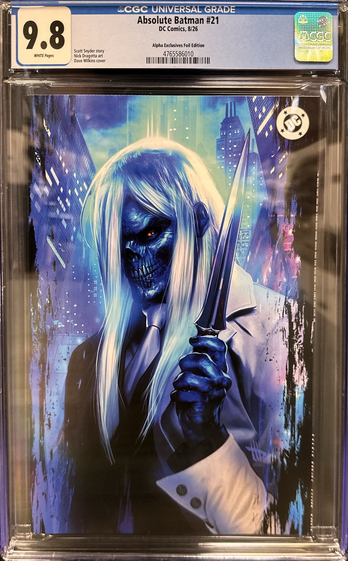 Absolute Batman #21 CGC 9.8 Wilkins
